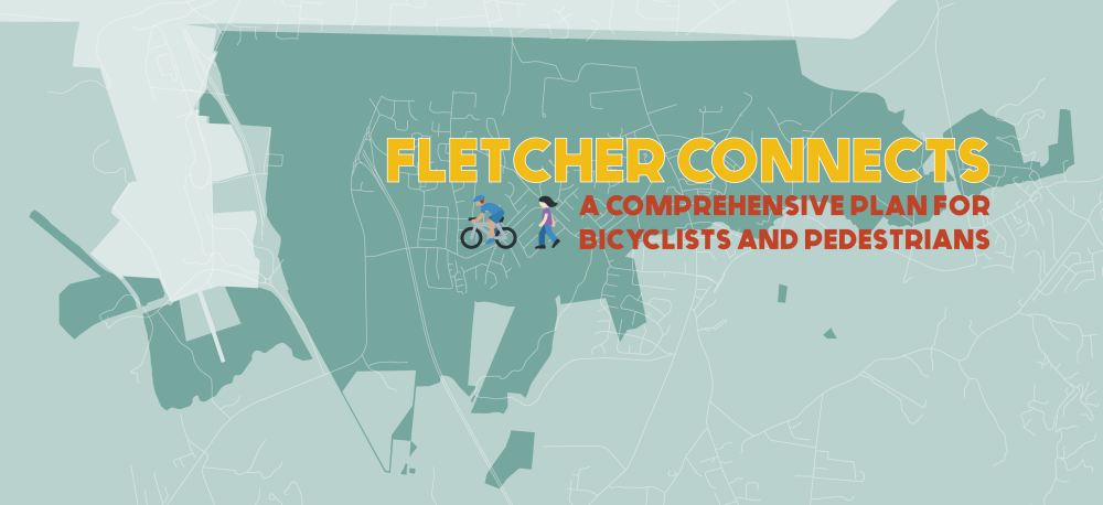 Project logo showing Town boundary and Fletcher Connects