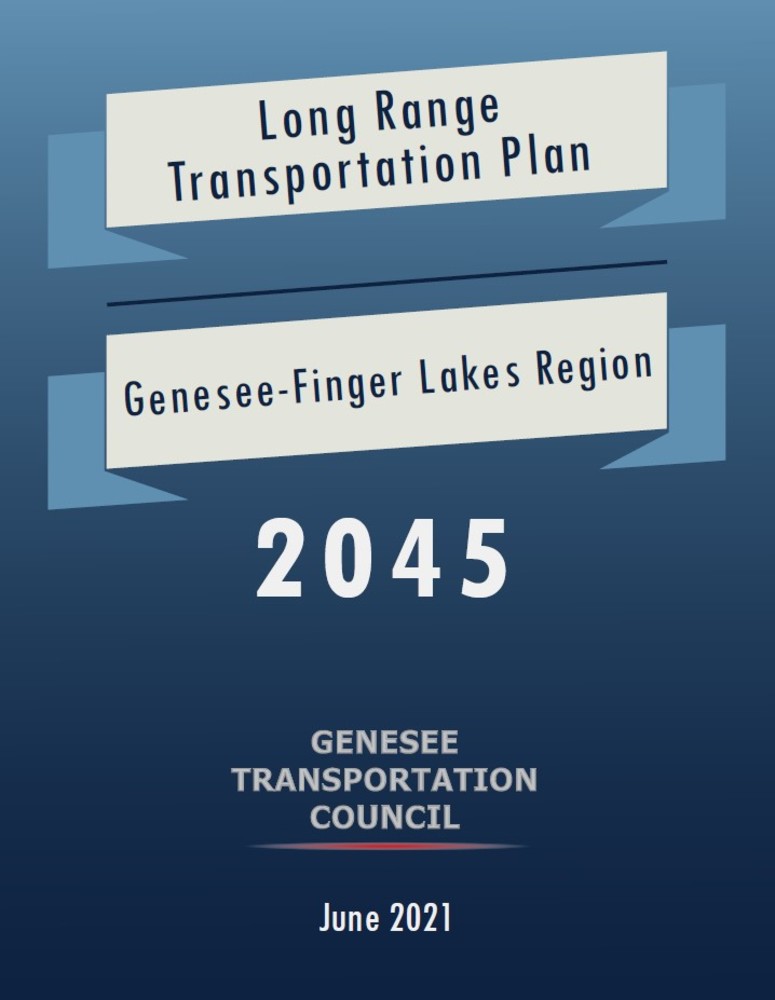 cover image of the LRTP 2045 Plan dated June 2021