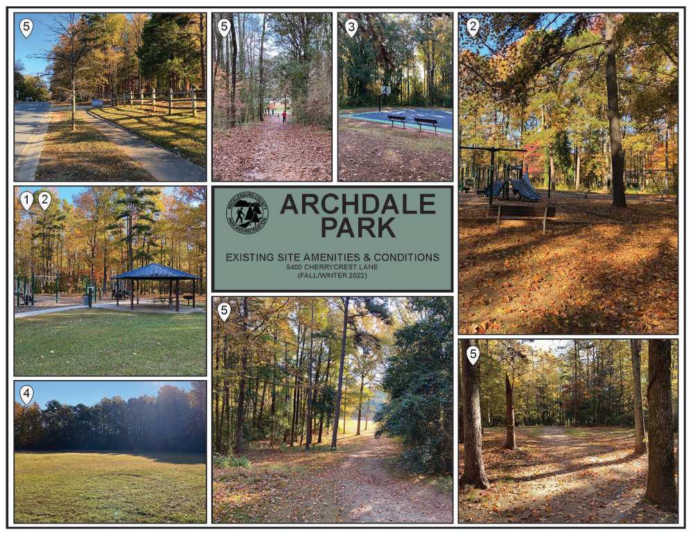 Archdale Park - Site Photo Collage