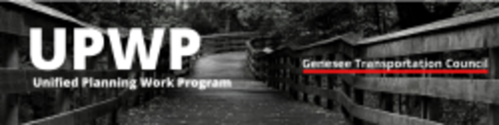 UPWP header image with a wooden foot bridge in background with UPWP title