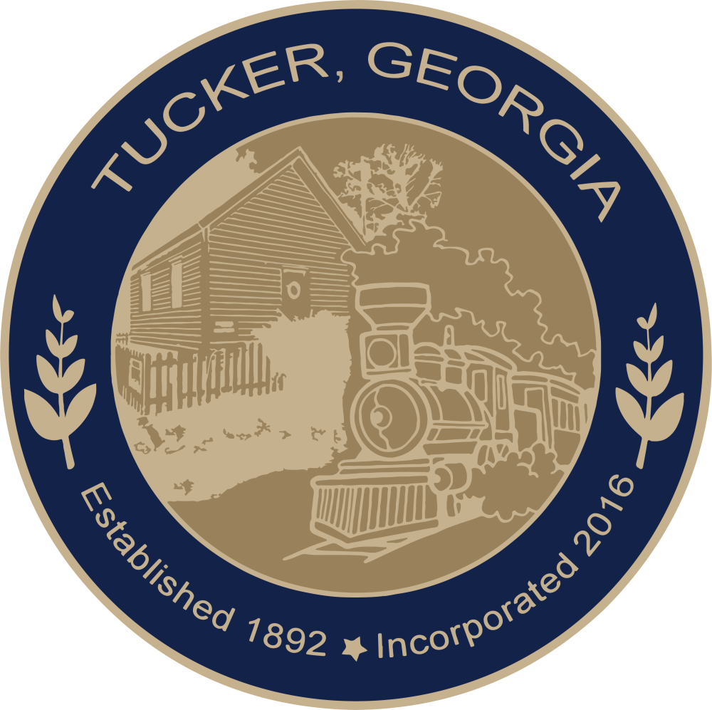 Tucker City Seal logo