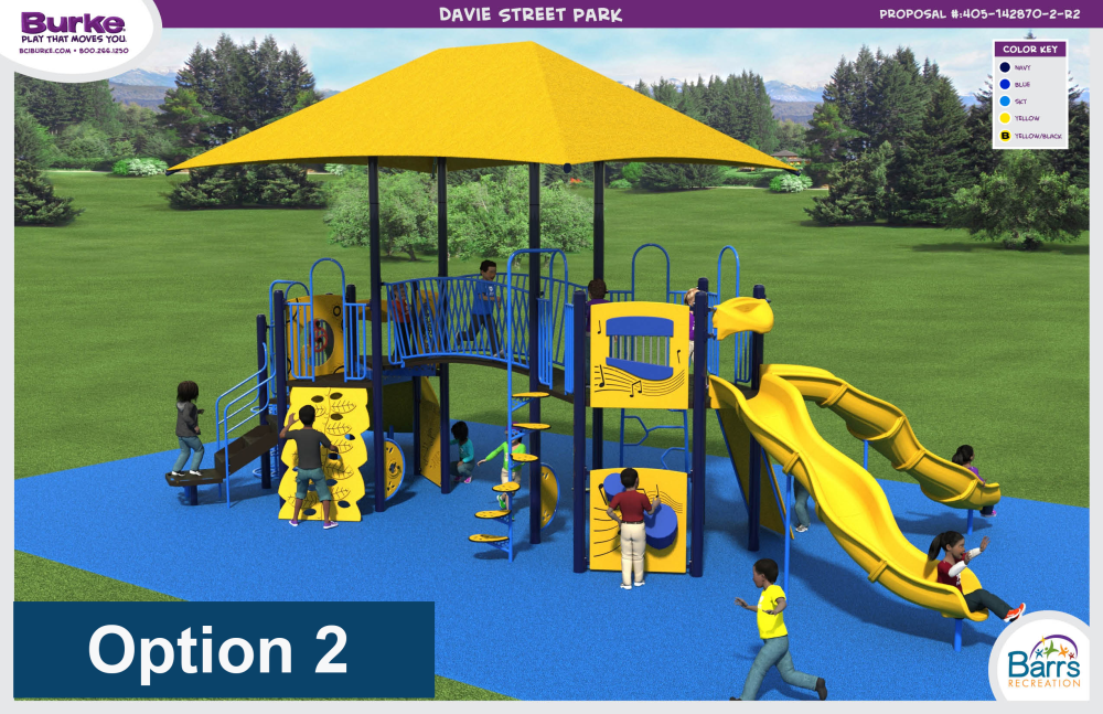 Yellow Bridge Playground Example Option 2