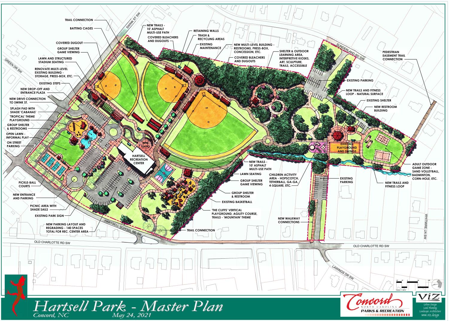 Featured image for Hartsell Park Master Plan