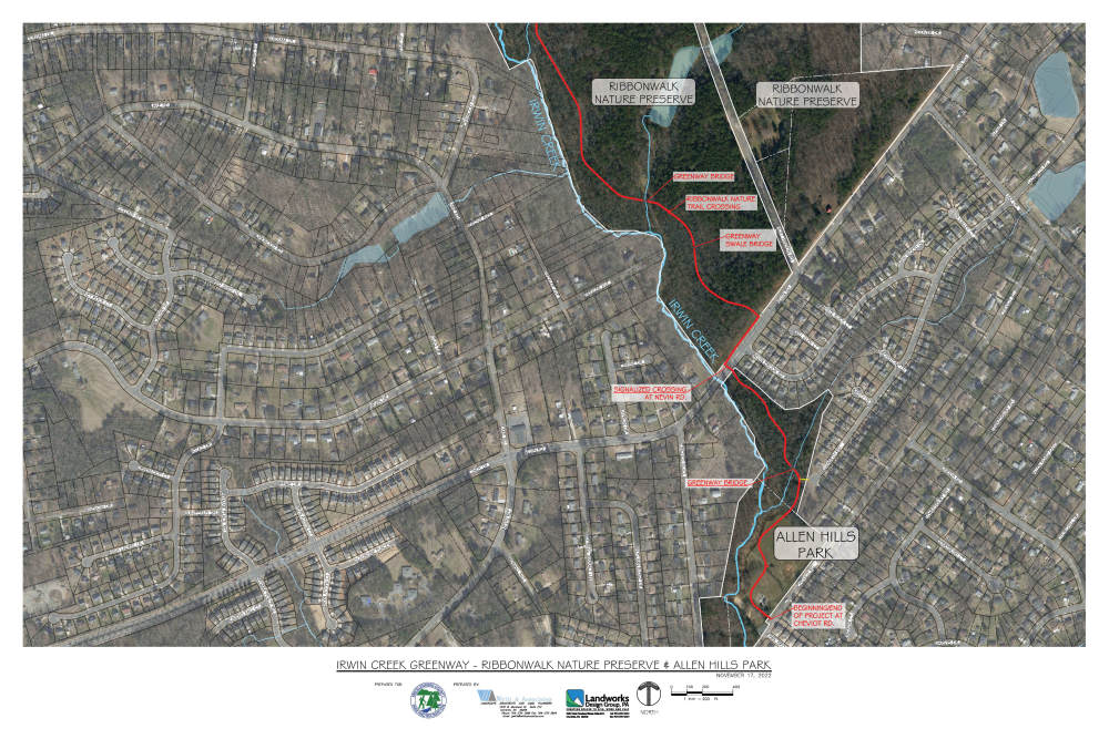 Irwin Creek Greenway - RNP & AHP Enlargement